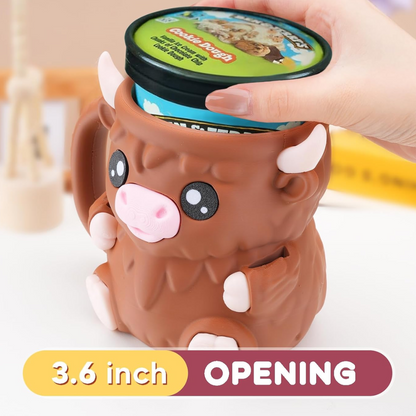Cow Mug with Spoon Holders